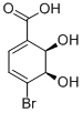 (2R,3r)-4-bromo-1-carboxy-2,3-dihydroxycyclohexa-4,6-diene Structure,115524-22-6Structure