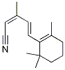 (2Z,4e)-3-methyl-5-(2,6,6-trimethyl-1-cyclohexen-1-yl)penta-2,4-dienenitrile Structure,1155402-76-8Structure