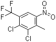 2,3-Dichloro-4-trifluoromethyl-6-nitrotoluene Structure,115571-67-0Structure