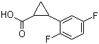 Cyclopropanecarboxylic acid, 2-(2,5-difluorophenyl)- Structure,1157698-34-4Structure