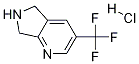 3-(Trifluoromethyl)-6,7-dihydro-5h-pyrrolo[3,4-b]pyridine hydrochloride Structure,1158357-67-5Structure