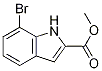 Methyl 7-bromo-1h-indole-2-carboxylate Structure,1158503-82-2Structure