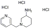 1-(吡啶-3-甲基)哌啶-3-胺三盐酸盐结构式_1158689-23-6结构式