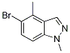 5-Bromo-1,4-dimethyl-1h-indazole Structure,1159511-80-4Structure