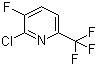 2-Chloro-3-Fluoro-6-trifluoropyridine Structure,1159512-39-6Structure