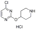 4-Chloro-2-(piperidin-4-yloxy)-pyrimidine hydrochloride Structure,1159823-41-2Structure