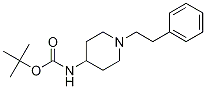 (1-苯乙基-哌啶-4-基)-氨基甲酸叔丁酯结构式_1159824-87-9结构式