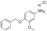 4-(Benzyloxy)-3-methoxyanilinehydrochloride Structure,1159825-08-7Structure