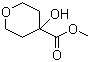 Tetrahydro-4-hydroxy-2h-pyran-4-carboxylic acid methyl ester Structure,115996-72-0Structure