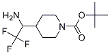 Tert-butyl 4-(2,2,2-trifluoro-1-aminoethyl)piperidine-1-carboxylate Structure,1159982-64-5Structure