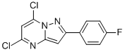 5,7-Dichloro-2-(4-fluorophenyl)-pyrazolo[1,5-a]pyrimidine Structure,1159982-83-8Structure