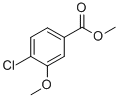 Methyl 4-chloro-3-methoxybenzoate Structure,116022-18-5Structure