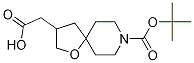 2-(8-(Tert-butoxycarbonyl)-1-oxa-8-azaspiro[4.5]decan-3-yl)acetic acid Structure,1160246-87-6Structure