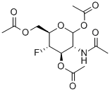 2-乙酰氨基-2,4-二脱氧-4-氟-d-吡喃葡萄糖结构式_116049-57-1结构式