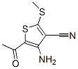 5-乙酰基-4-氨基-2-(甲基硫休)噻吩-3-甲腈结构式_116171-01-8结构式