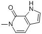 1,6-Dihydro-6-methyl-7h-pyrrolo[2,3-c]pyridin-7-one Structure,116212-46-5Structure