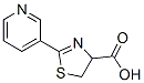 2-吡啶-3-基-4,5-二氢-1,3-噻唑-4-甲酸结构式_116247-03-1结构式