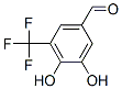 Benzaldehyde, 3,4-dihydroxy-5-(trifluoromethyl)-(9ci) Structure,116314-64-8Structure