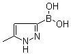 B-(5-methyl-1h-pyrazol-3-yl)boronic acid Structure,1163248-54-1Structure