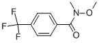 N-methoxy-n-methyl-4-(trifluoromethyl)benzamide Structure,116332-61-7Structure