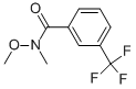 N-Methoxy-N-methyl-3-(trifluoromethyl)-benzenecarboxamide Structure,116332-62-8Structure