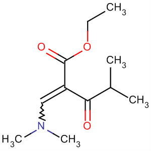 (E)-ethyl 2-((dimethylamino)methylene)-4-methyl-3-oxopentanoate Structure,116344-09-3Structure