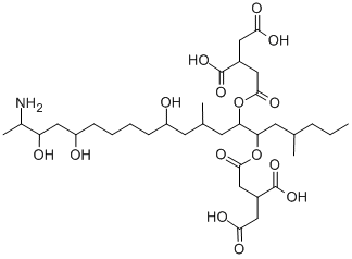 伏马毒素B1结构式_116355-83-0结构式