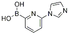 (6-Imidazol-1-yl)pyridine-2-boronic acid Structure,1163707-69-4Structure