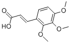 (2E)-3-(2,3,4-trimethoxyphenyl)-2-propenoic acid Structure,116406-19-0Structure