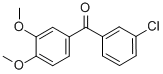 3-Chloro-3,4-dimethoxybenzophenone Structure,116412-84-1Structure