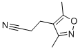 3-(3,5-Dimethylisoxazol-4-yl)propanenitrile Structure,116422-98-1Structure