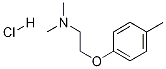 N,N-二甲基-2-(4-甲基苯氧基)乙胺盐酸盐结构式_116447-22-4结构式