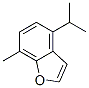 (9ci)-7-甲基-4-(1-甲基乙基)-苯并呋喃结构式_116496-19-6结构式