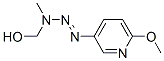 Methanol, [3-(6-methoxy-3-pyridinyl)-1-methyl-2-triazenyl]-(9ci) Structure,116548-39-1Structure