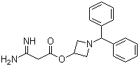 Propanoic acid, 3-amino-3-imino,1-(diphenylmethyl)-3-azetidinyl ester Structure,116574-09-5Structure