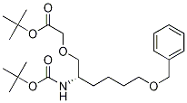 (S)-tert-butyl 2-(6-(benzyloxy)-2-(tert-butoxycarbonylamino)hexyloxy)acetate Structure,1166394-93-9Structure