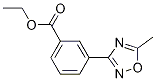 3-(5-Methyl-1,2,4-oxadiazol-3-yl)Benzoic acid ethyl ester Structure,1166756-80-4Structure