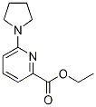 Ethyl 6-(1-pyrrolidyl)pyridine-2-carboxylate Structure,1166756-92-8Structure