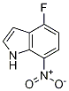 4-Fluoro-7-nitroindole Structure,1167056-95-2Structure