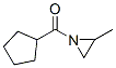 Aziridine, 1-(cyclopentylcarbonyl)-2-methyl-(9ci) Structure,116706-94-6Structure