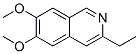 Isoquinoline, 3-ethyl-6,7-dimethoxy-(9ci) Structure,116734-05-5Structure