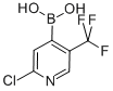 2-Chloro-5-(trifluoromethyl)pyridin-4-yl-4-boronic acid Structure,1167437-28-6Structure