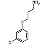 3-(3-Chlorophenoxy)-1-propanamine Structure,116753-50-5Structure