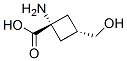 反式-(9ci)-1-氨基-3-(羟基甲基)-环丁烷羧酸结构式_116823-32-6结构式