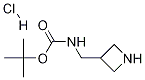 Tert-butyl (azetidin-3-ylmethyl)carbamate hydrochloride Structure,1170108-38-9Structure