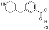 Methyl3-(piperidin-4-ylmethyl)benzoatehydrochloride Structure,1170373-83-7Structure