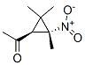 Ethanone, 1-(2,2,3-trimethyl-3-nitrocyclopropyl)-, trans-(9ci) Structure,117078-09-8Structure