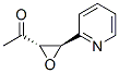 Ethanone, 1-[3-(2-pyridinyl)oxiranyl]-, trans-(9ci) Structure,117111-62-3Structure