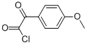 Benzeneacetyl chloride, 4-methoxy-alpha-oxo-(9ci) Structure,117177-66-9Structure