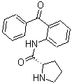 (S)-n-(2-benzoylphenyl)pyrrolidine-2-carboxamide Structure,117186-74-0Structure